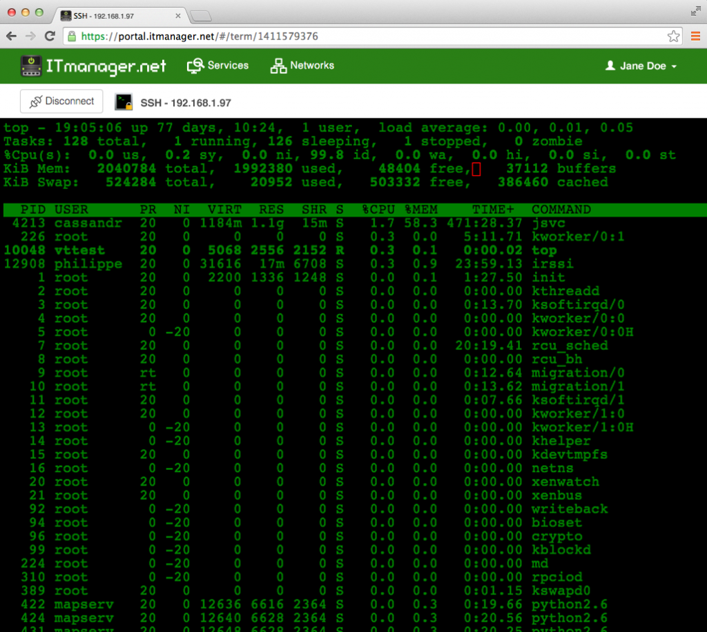 ssh windows terminal emulator