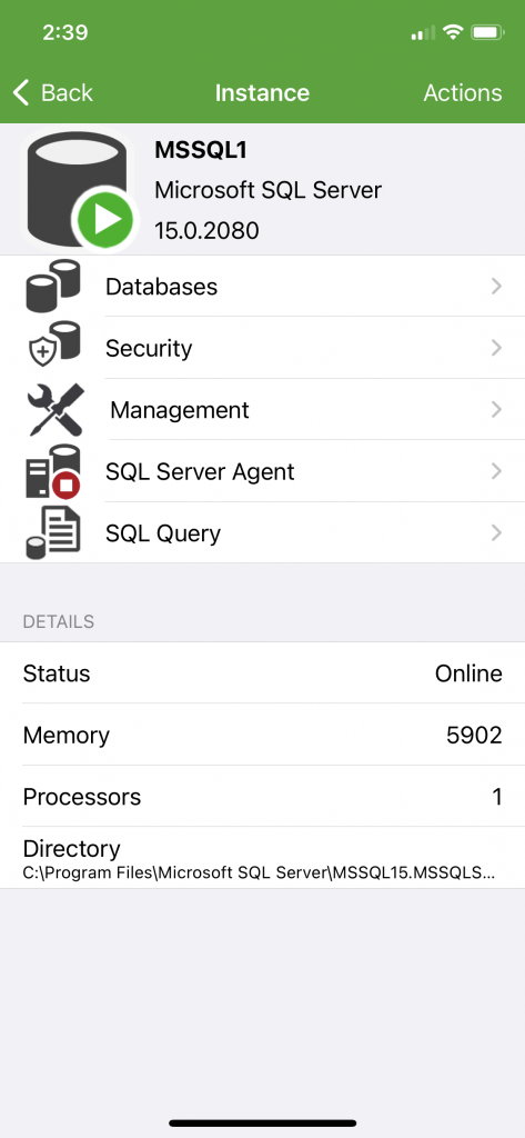 Managing Microsoft SQL Server